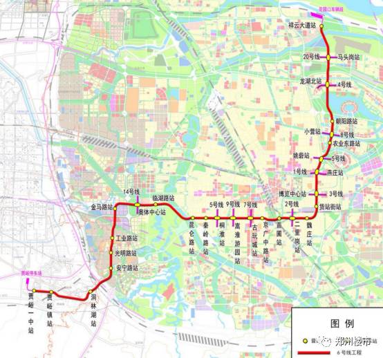 郑州地铁8号线最新版图揭晓