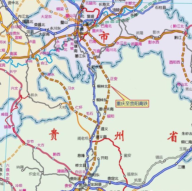 广安铁路最新规划图-广安铁路规划蓝图揭晓