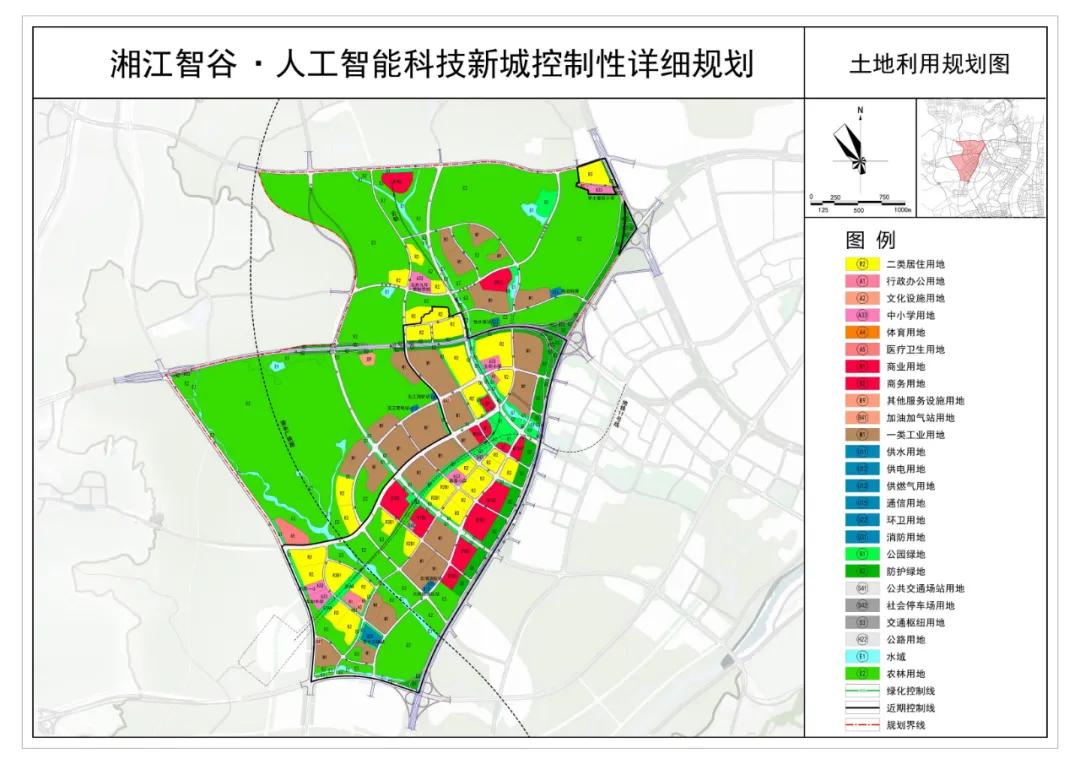 含浦镇最新规划平面图-含浦镇全新规划图示